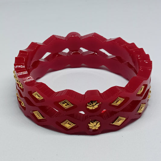 Gold Plated Pola Bangles