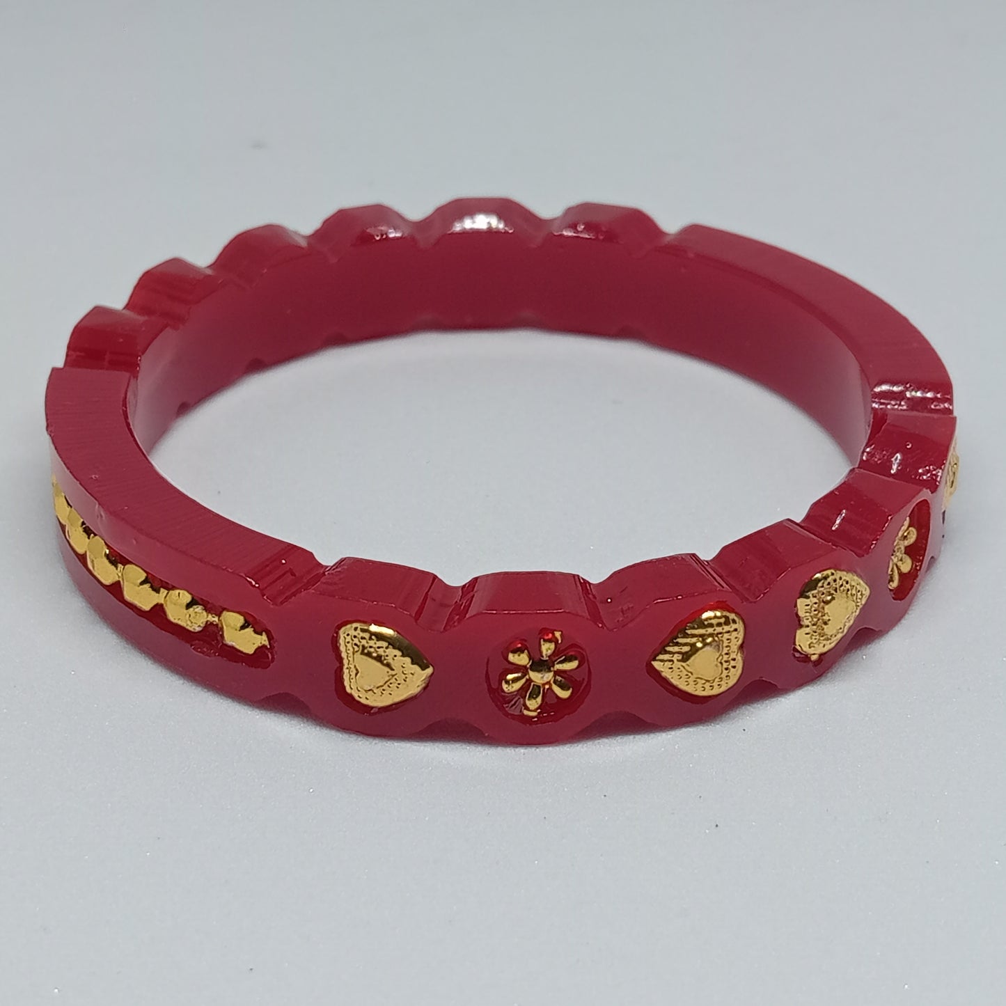 Gold Plated Charming Pola Bangles