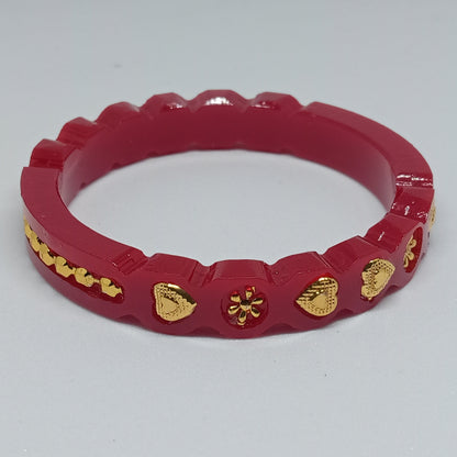 Gold Plated Charming Pola Bangles