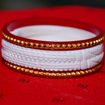 Original and Pure Bengali Braclet Shakha for Women - Sakhari Sakhapola